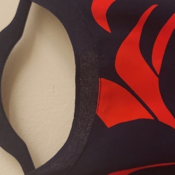 GAP Pullover Sleeveless Navy and Red Dress - Picture 6 of 8